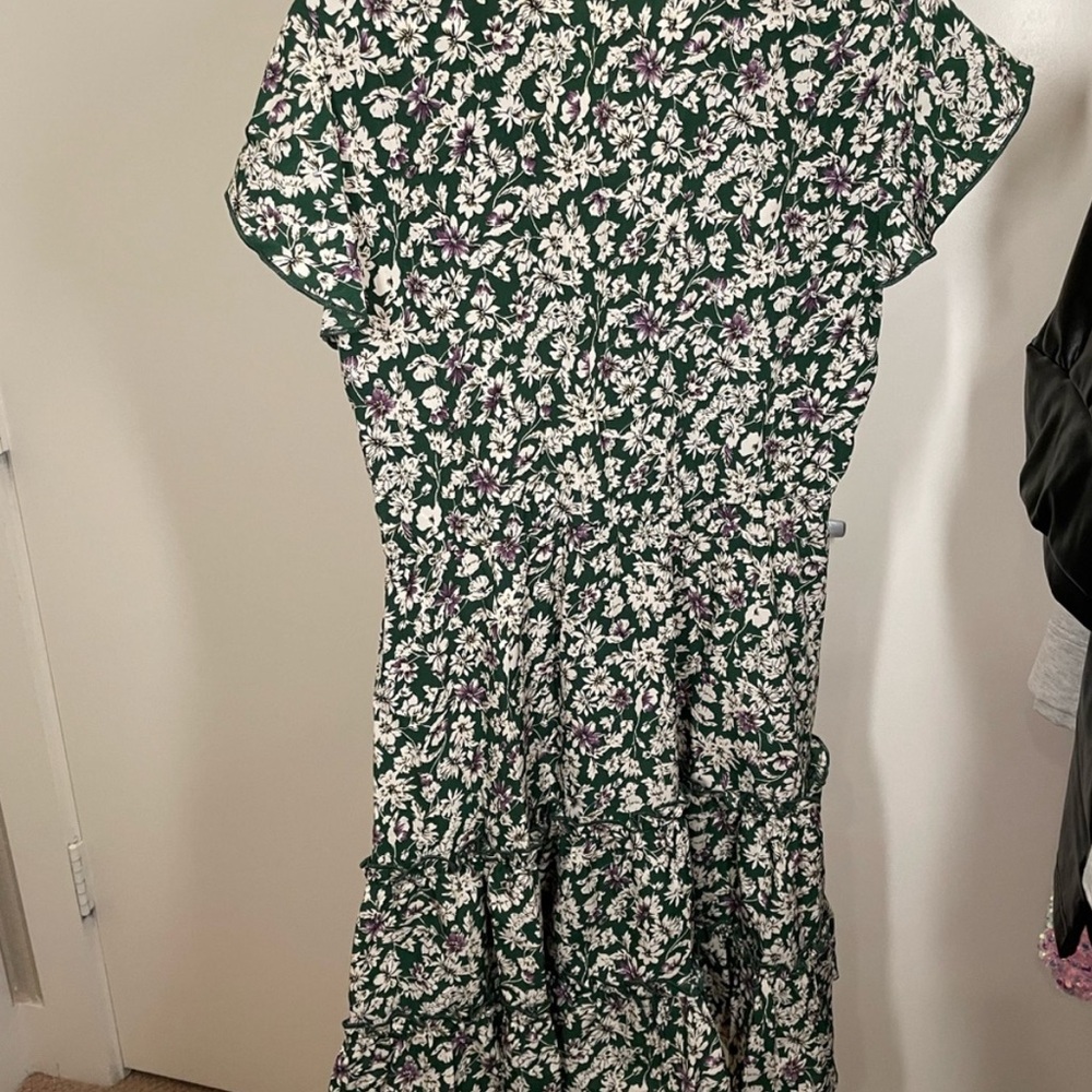 Floral Green Dress Kirundo small - Picture 5 of 8
